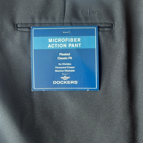 Dockers Charcoal Formal Trousers - Picture 3 of 6